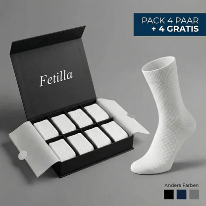FETILLA Wadenhohe Socken aus hochwertiger Bambusfaser