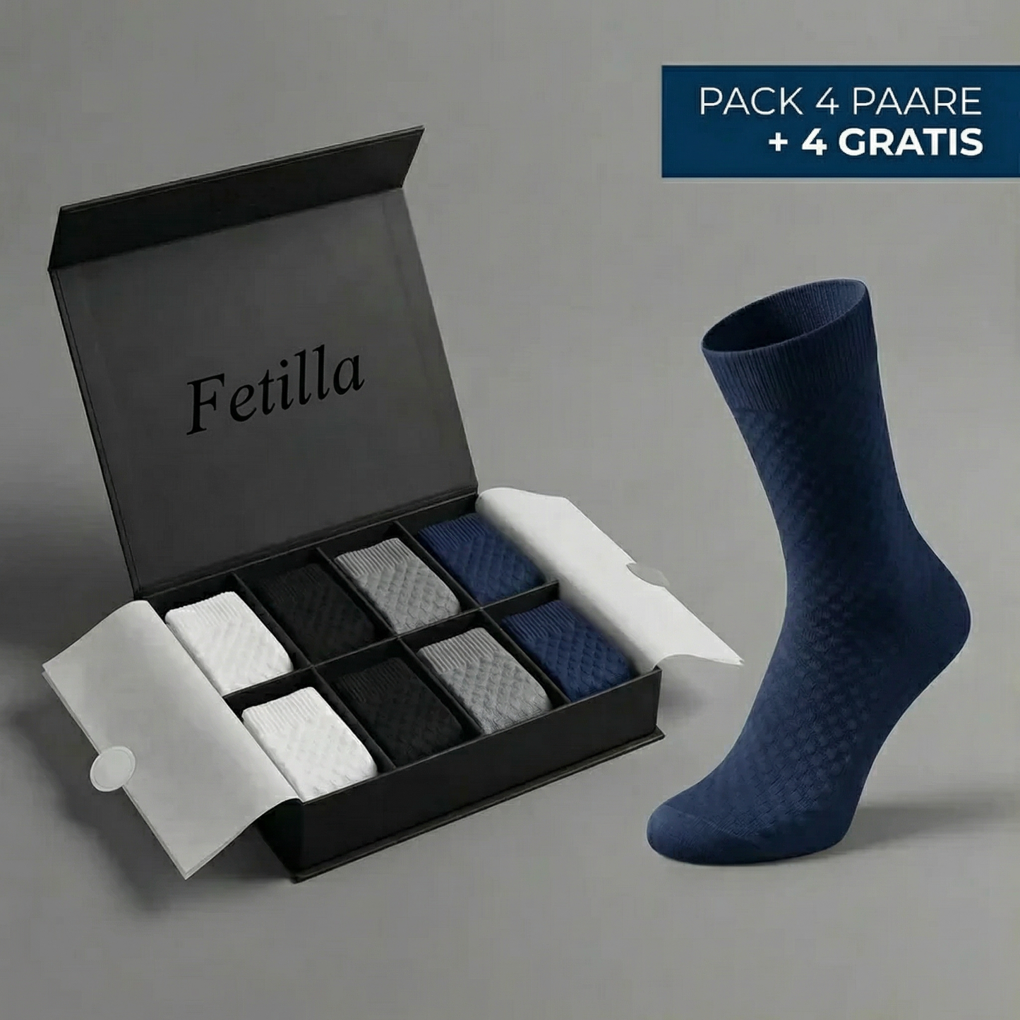 FETILLA Wadenhohe Socken aus hochwertiger Bambusfaser